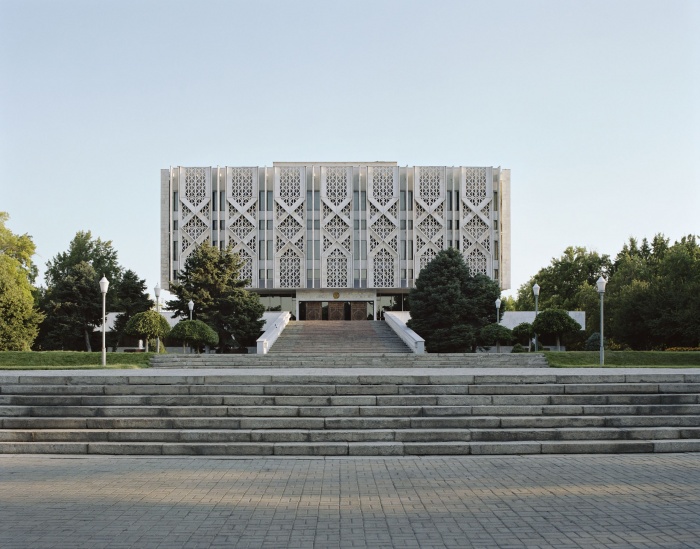 Lenin memorial in Tashkent, Uzbekistan, arch. Y. Rozanov, 1970