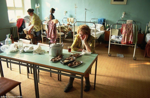 В московской больнице, июль 1991 года