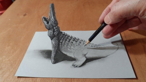3D-рисунки карандашом