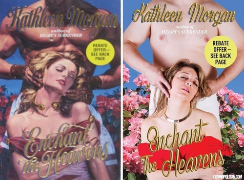 Воссозданные обложки любовных романов