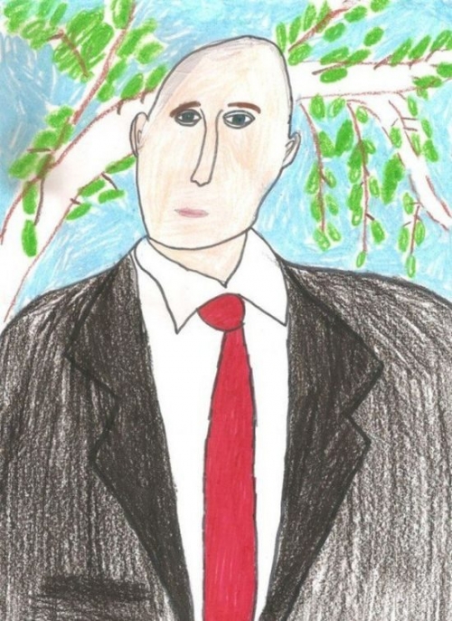 Путин глазами детей