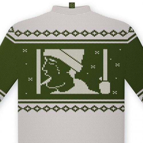 Коллекция зимних свитеров "с оленями"