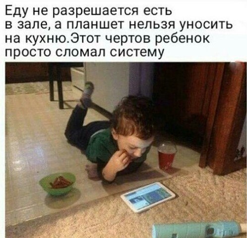 Ребенок который сломал систему