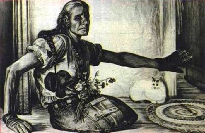 Разведчица Серафима Комиссарова.