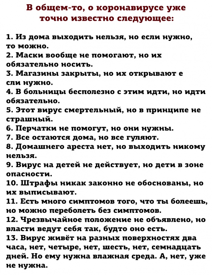 Что мы знаем о коронавирусе
