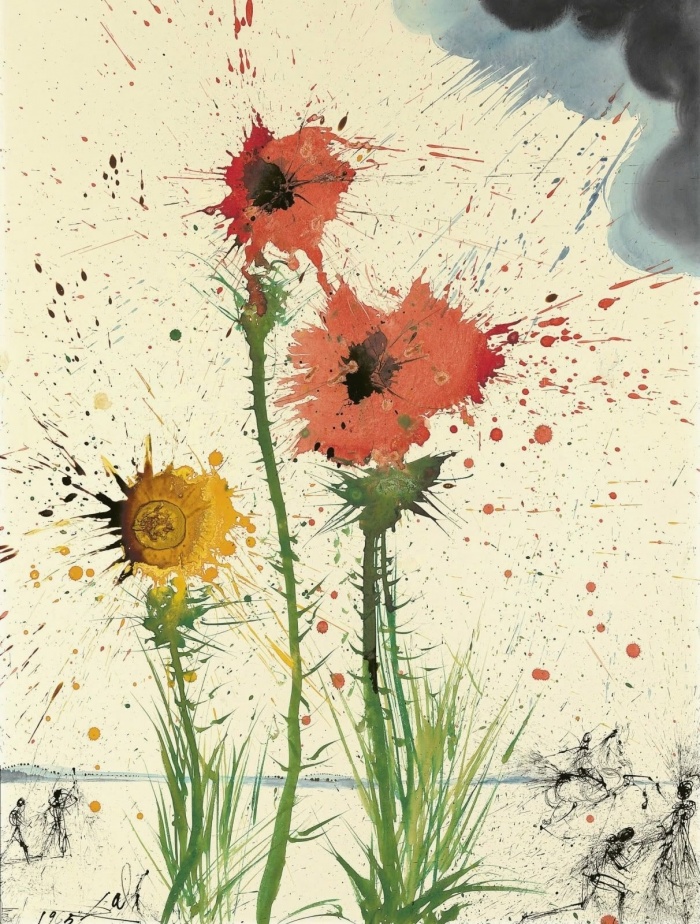 Взрывы весны Сальвадор Дали, 1965