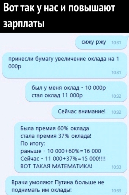 Повышение зарплаты