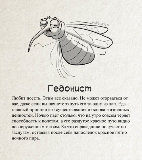 Классификация комаров